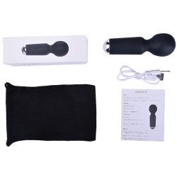 Generique Mini Wand TOUCH 10cm Noir